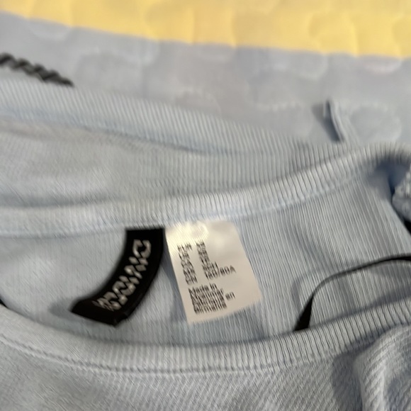 Divided bodycon baby blue dress XS - Picture 4 of 4